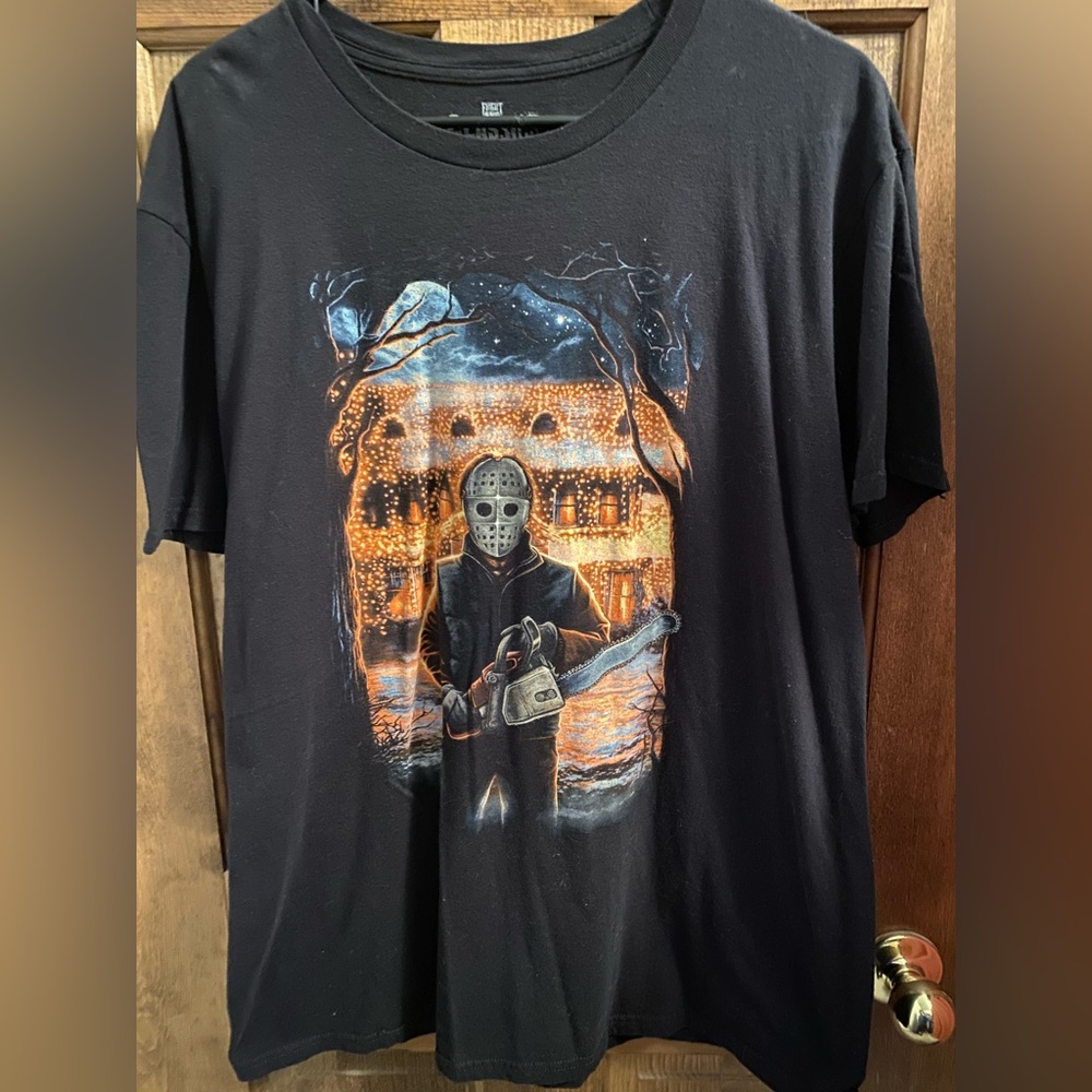 Fright Rags Men’s XL T-Shirt Christmas Vacation - Black